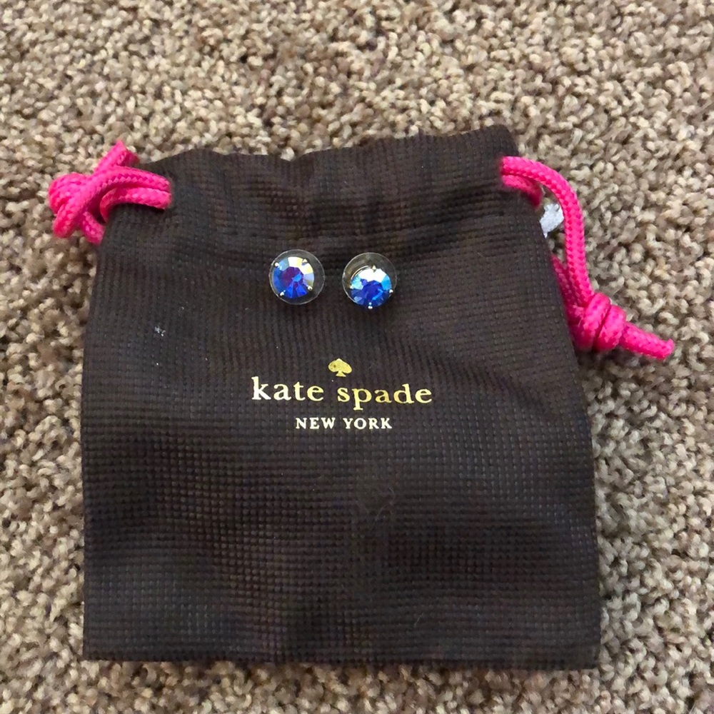 Kate Spade Blue Stud Earrings